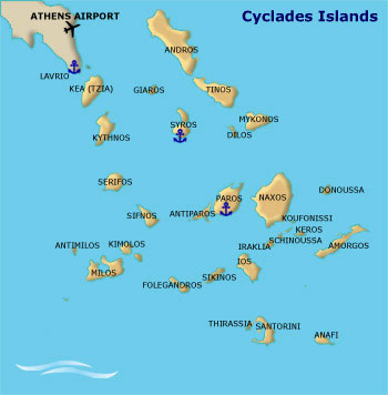 Cyclades Islands Yacht Charter
