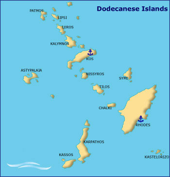 Dodecanese Islands Yacht Charter
